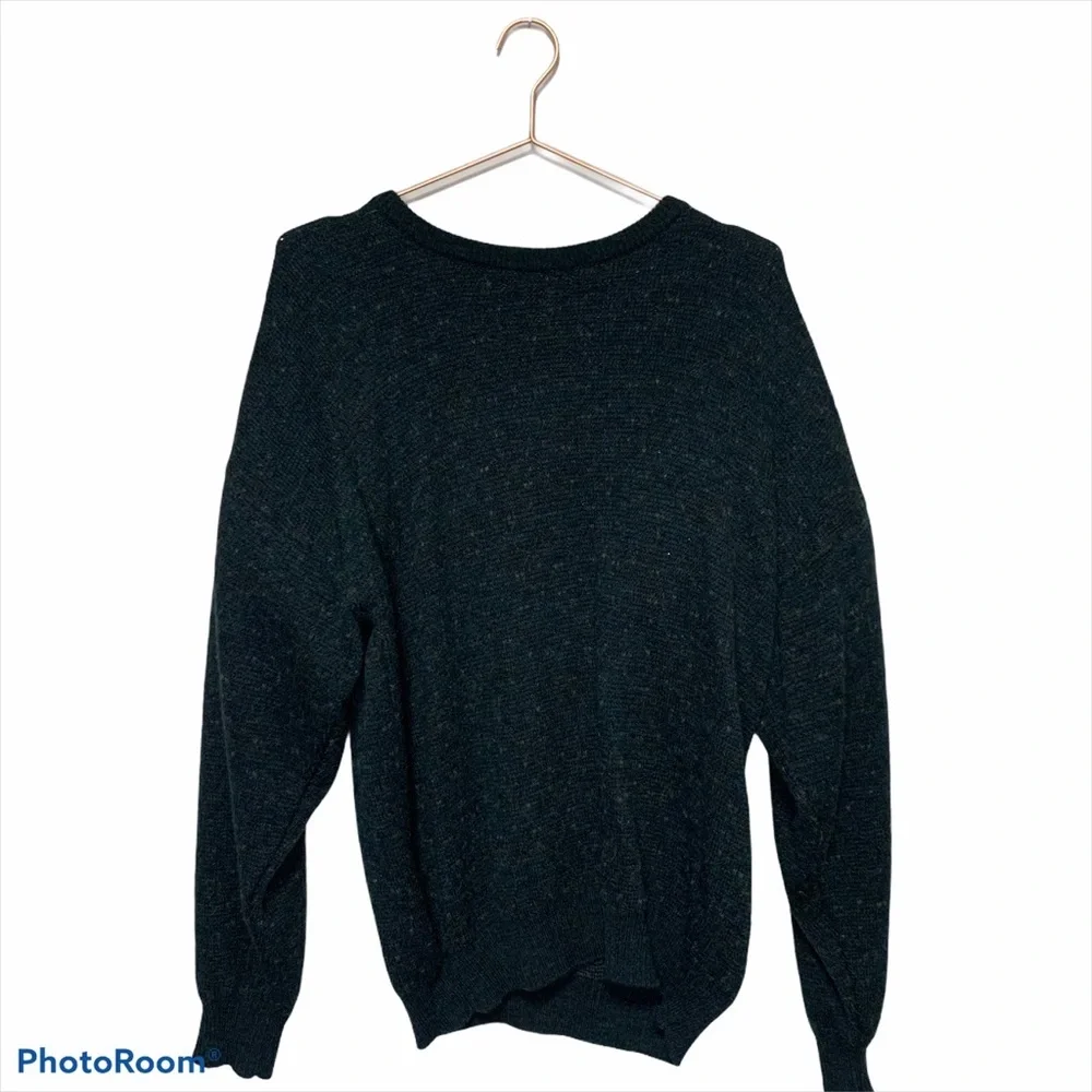 Glenallen Mens Sweater Hunter Green Large